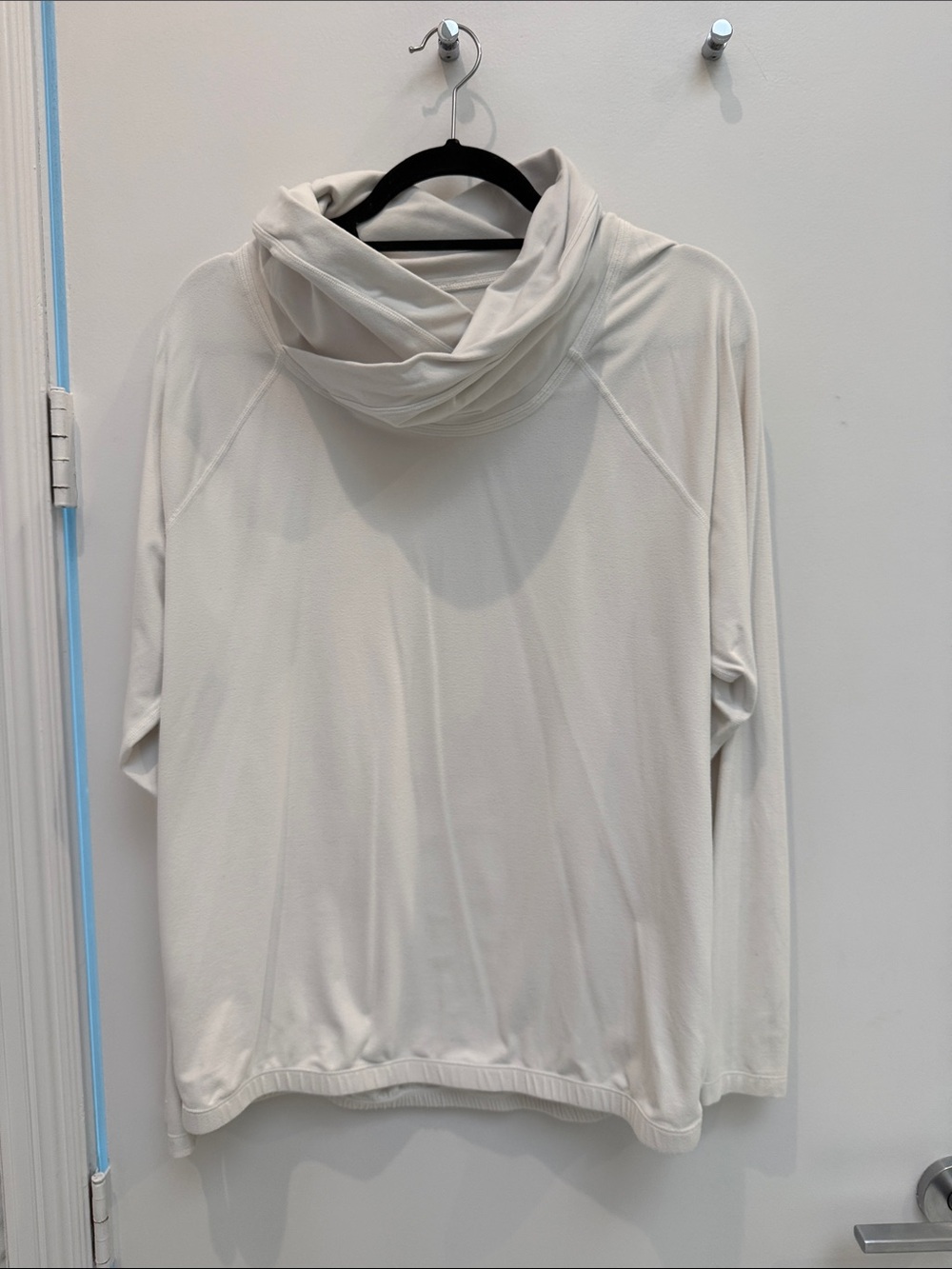 lululemon athletica Lightweight Cowl Neck Sweater — Cream